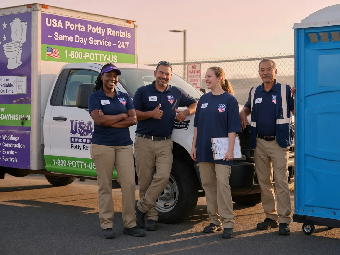 Porta Potty Rental company in De Queen, AR
